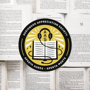 Audiobook Appreciation Society Vinyl Sticker