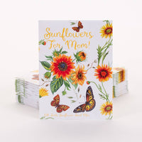 For the Garden | Seed Packets Sunflowers For Mom - All Sorts Sunflower Seed Packets