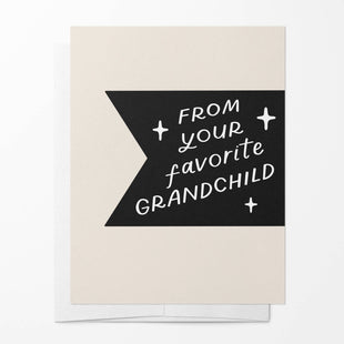 From Your Favorite Grandchild Card | Grandparent Cards