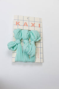 KAXI Bow Hair Ties — No-Damage Nylon Hair Ties
