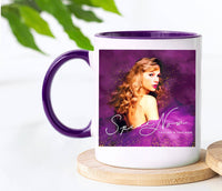 Taylor Speak Now Mug with Purple Handle