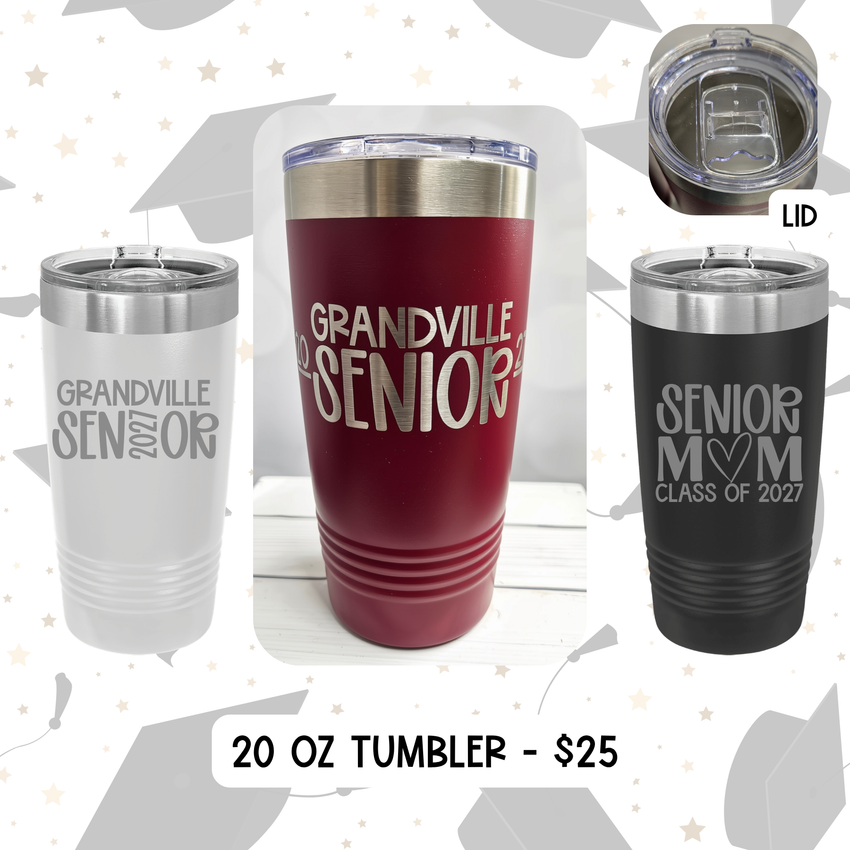 Grandville Senior All Night Party Fundraiser - Stainless Cup Sale (SANP 2027)