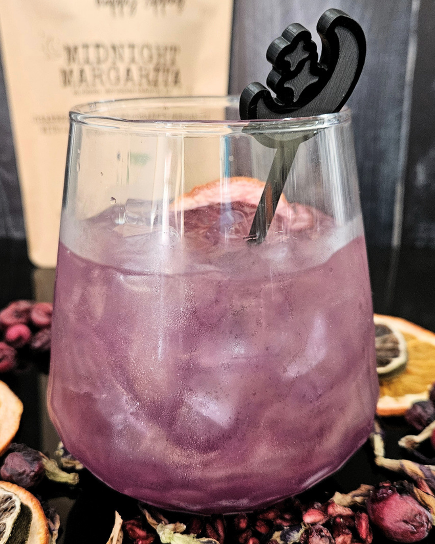 Midnight Margarita Alcohol Infusion Cocktail (or mocktail!) Kit - Perfect for Fall!