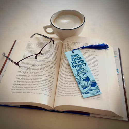 And Then He Did What?  Funny 3D Bookmark - Smut