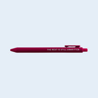 The Rest Is Still Unwritten Gel Pen | Pop Culture Gifts