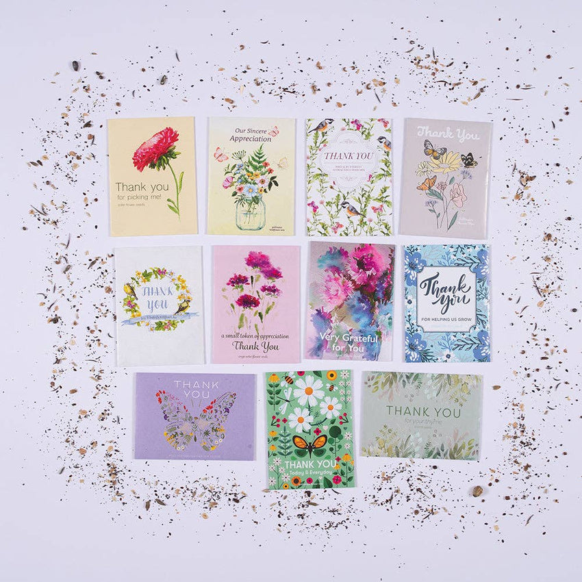 Thank You Today Everyday - Pollinator Flower Mix Seed Packets