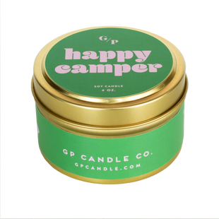 Happy Camper Just Because 4 oz. Candle Tin