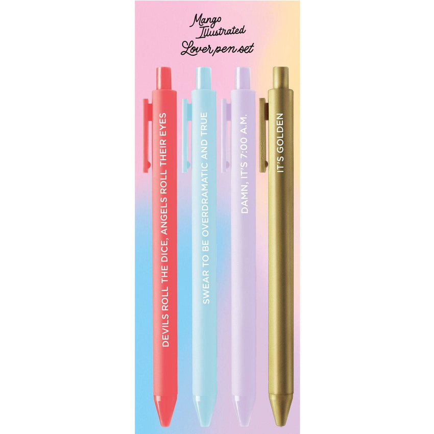 Lover jotter gel pen set