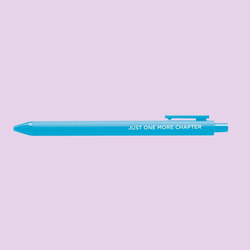 Just One More Chapter pen