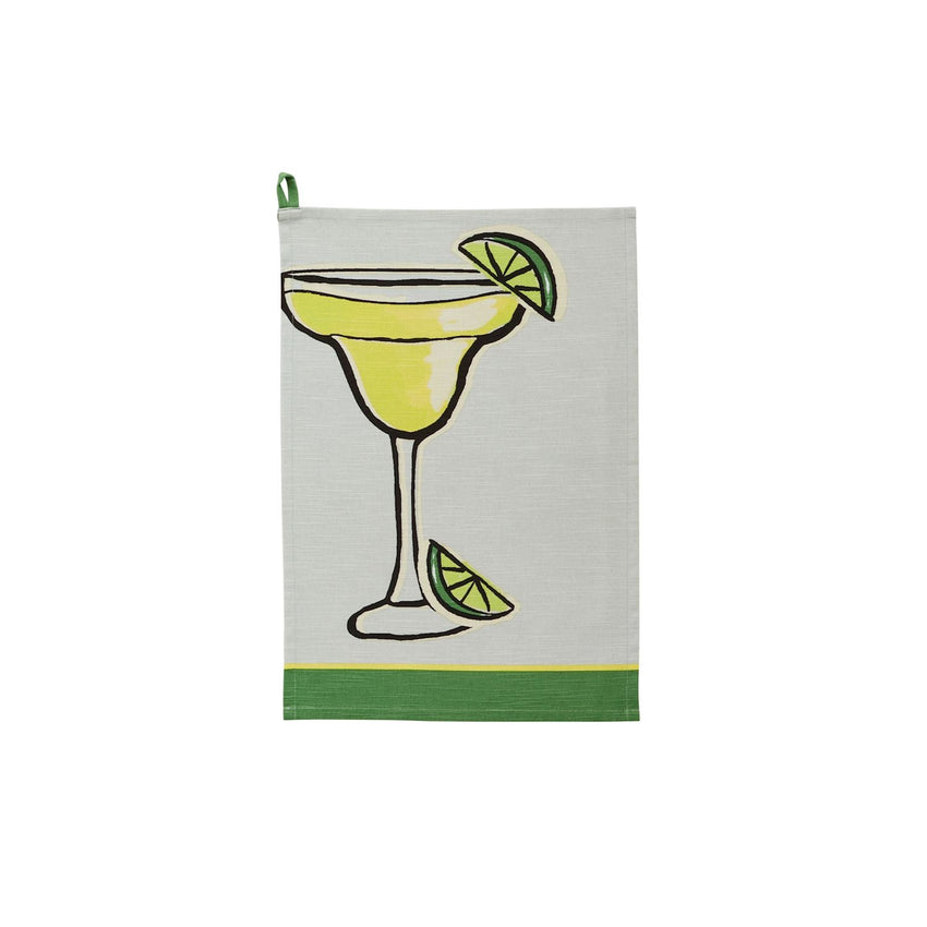 Fun Colored Trim Cocktail Towels - Great gift basket item!