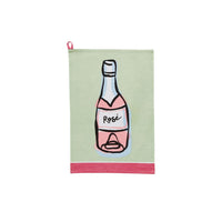 Fun Colored Trim Cocktail Towels - Great gift basket item!