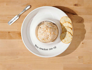 Cheese Ball Dish Set - Great server for your favorite cheese ball recipe!