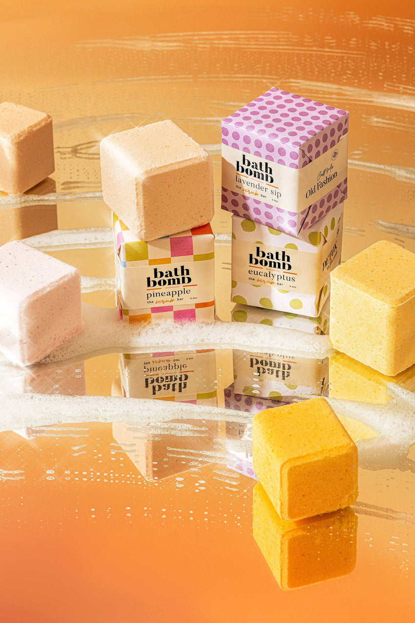 Pineapple Bath Bomb – Tropical Birthday Gift