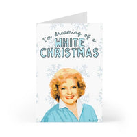 Fun Holiday Card | I'm Dreaming of a (Betty) White Christmas