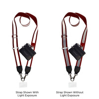 Clip & Go Strap with Pouch - Reflective Collection