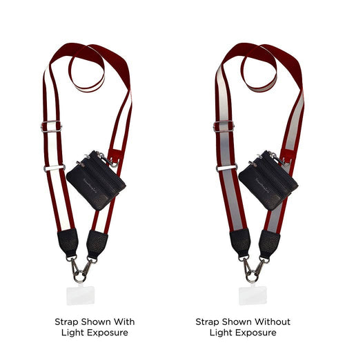 Clip & Go Strap with Pouch - Reflective Collection