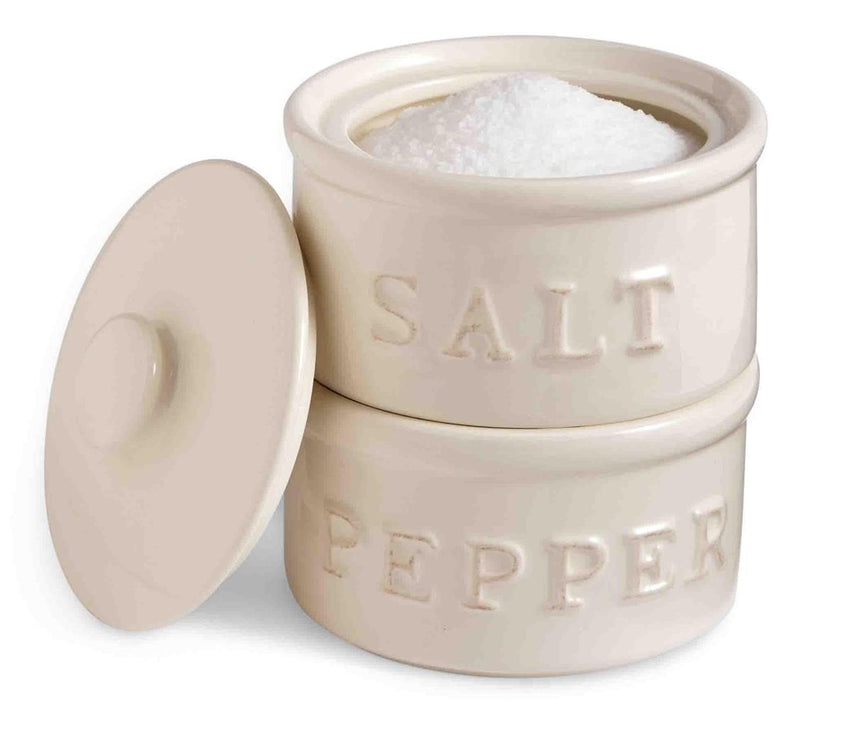 Stacked Salt & Pepper Cellar - Stacking Pinch Dishes