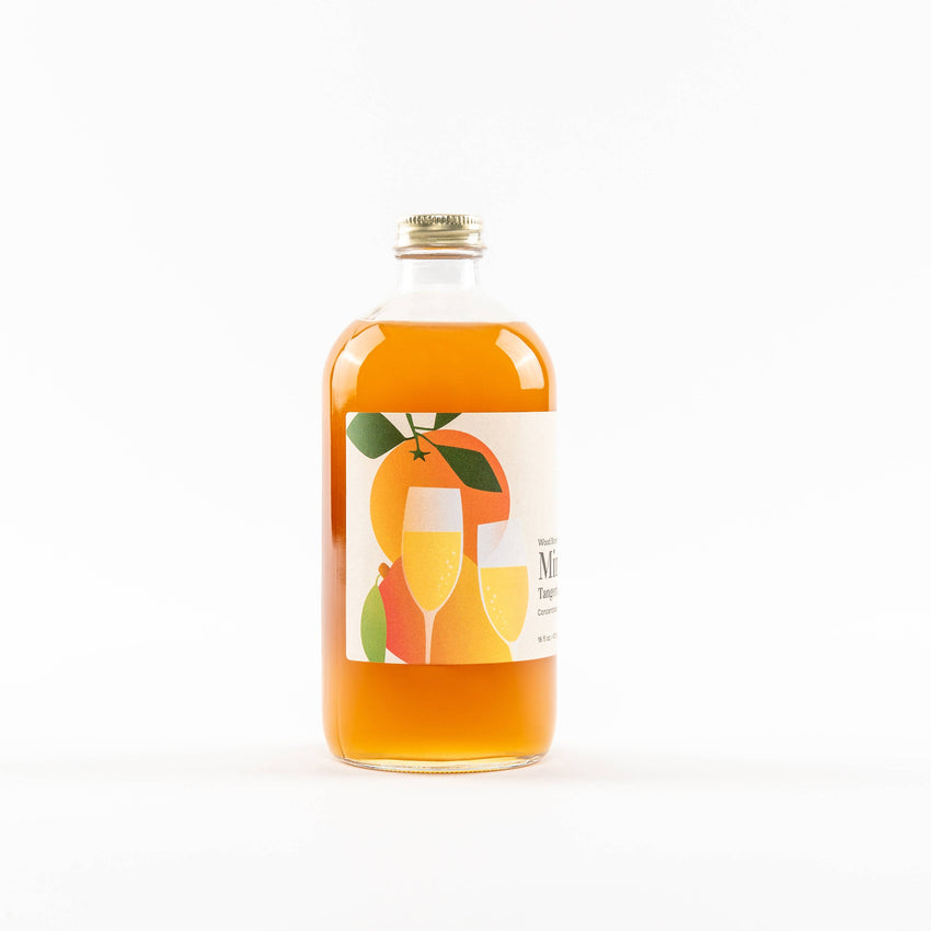 Mimosa Mixer w/ Tangerine & Mango for Cocktails and Mocktails, 16 fl oz