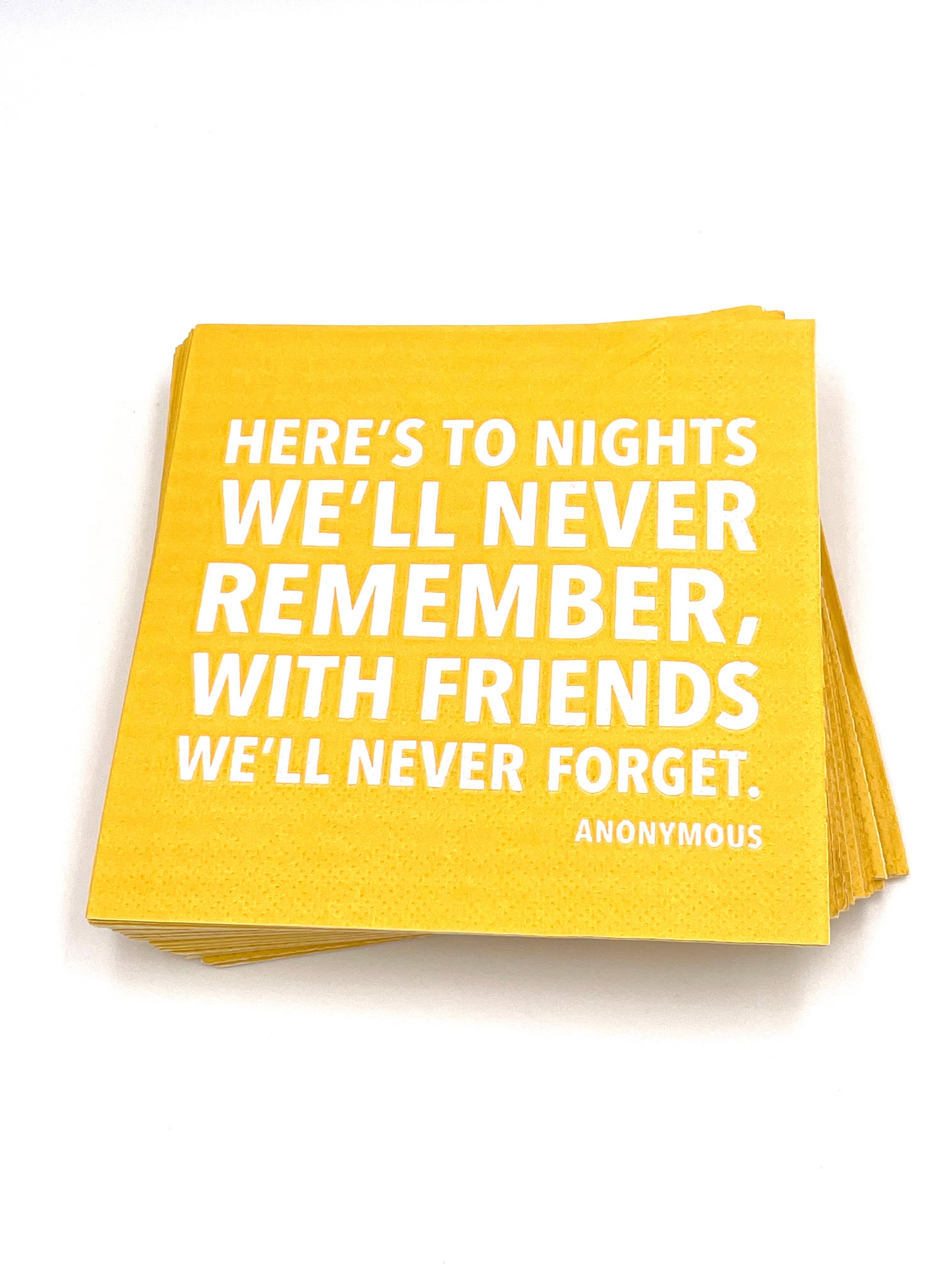 Soiree Sisters Cocktail Napkins