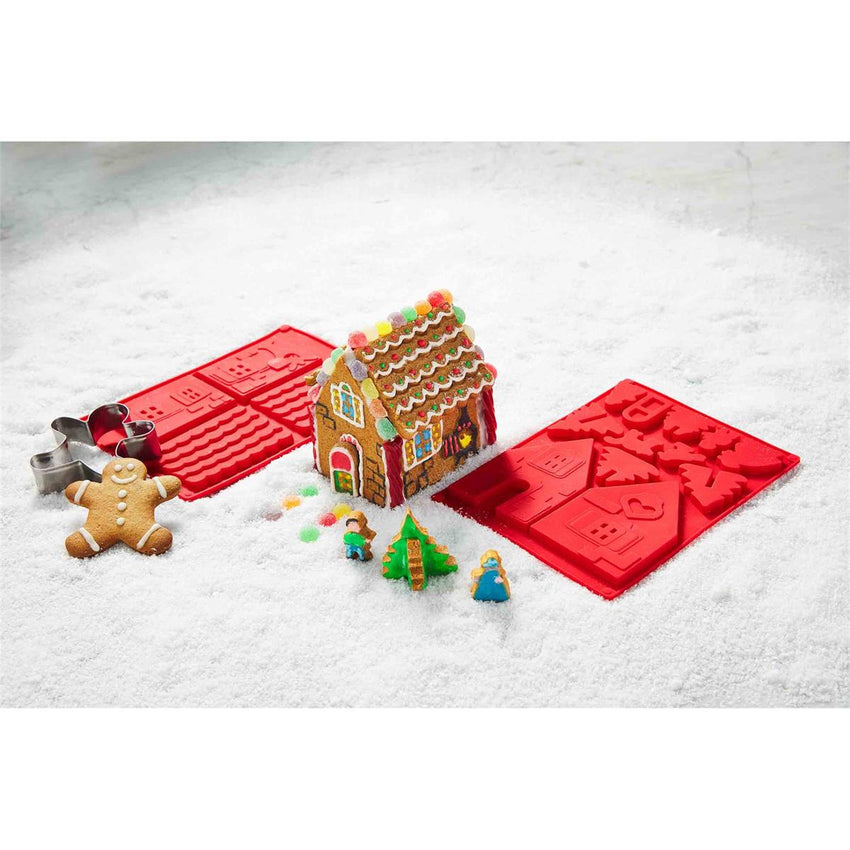 Gingerbread House Cookie Mold - Great for holiday baking!