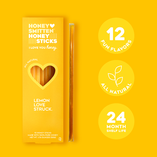 Honey Sticks, LEMON LOVE STRUCK. 14 units