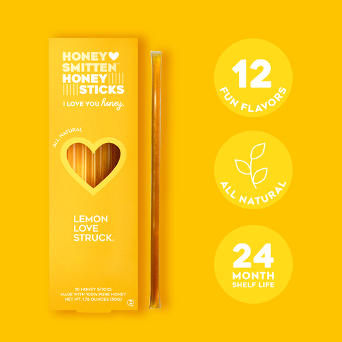 Honey Sticks, LEMON LOVE STRUCK. 14 units