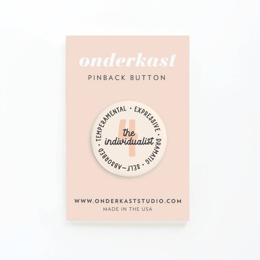 Enneagram Pinback Button – Choose your number!