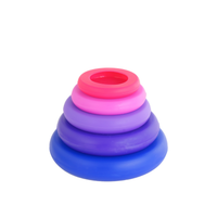 For the Home | Reusable Silicone Food Savers – Bright Berry (Set of 5)