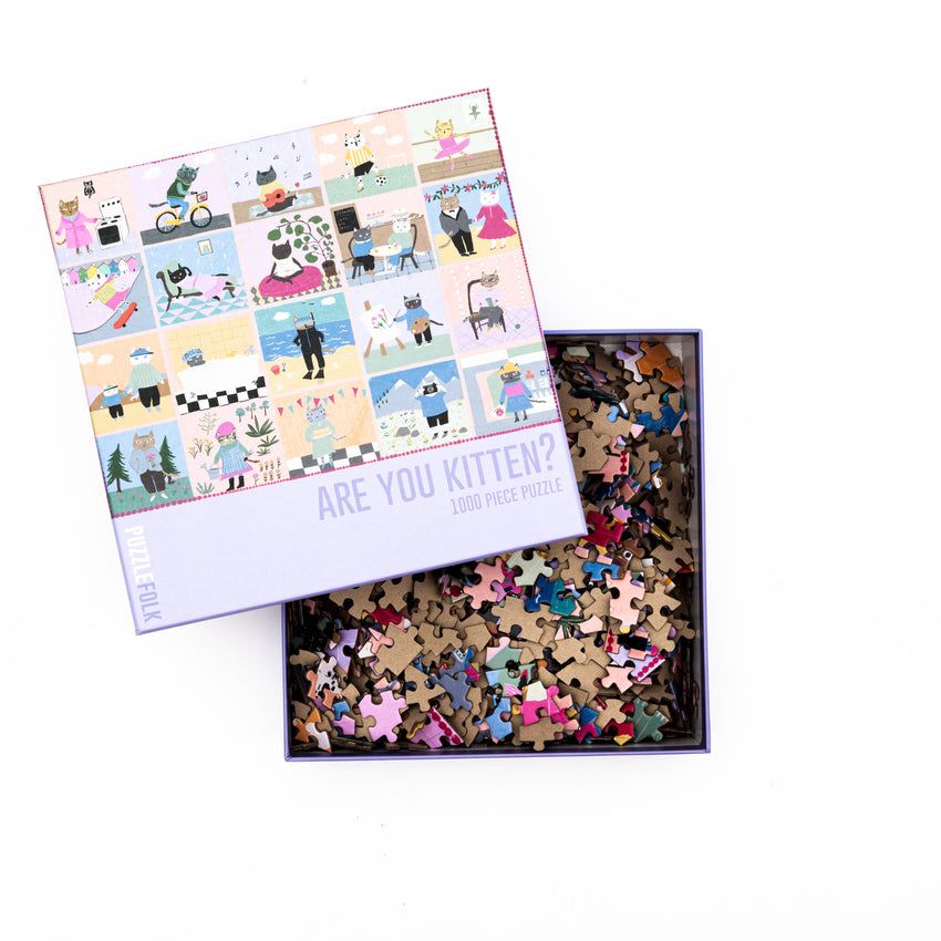 Are You Kitten? 1,000 Piece Cat Puzzle