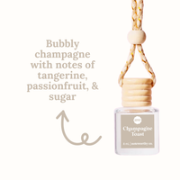 Car Diffusers | Spring & Summer Scents: Individual Mylar Bag / Peach Mango Bellini