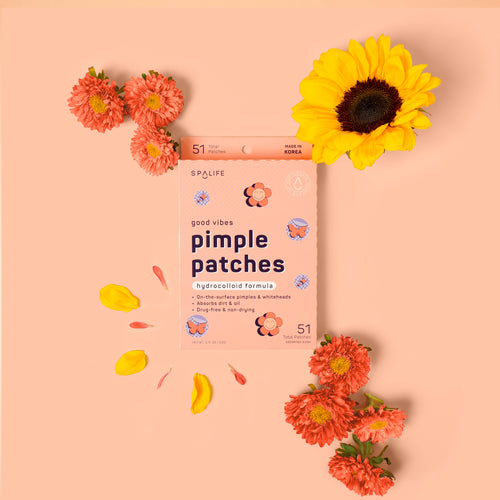 Fun Spring Gift | Good Vibes, Butterfly & Flowers Hydrocolloid Pimple Patches