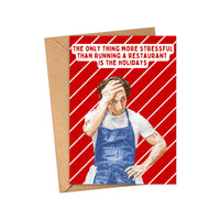 Christmas Card | The Bear inspired holiday Card