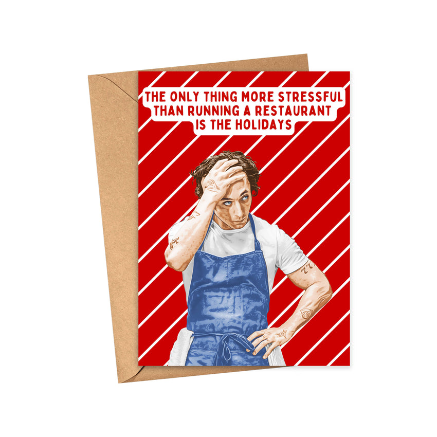 Christmas Card | The Bear inspired holiday Card