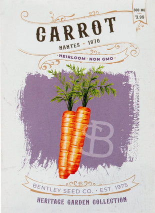 For the Garden | Seed Packets Carrot-Nantes 1870