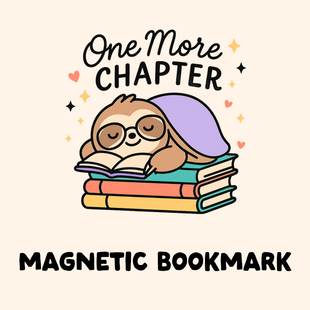 One More Chapter Magnetic Bookmark