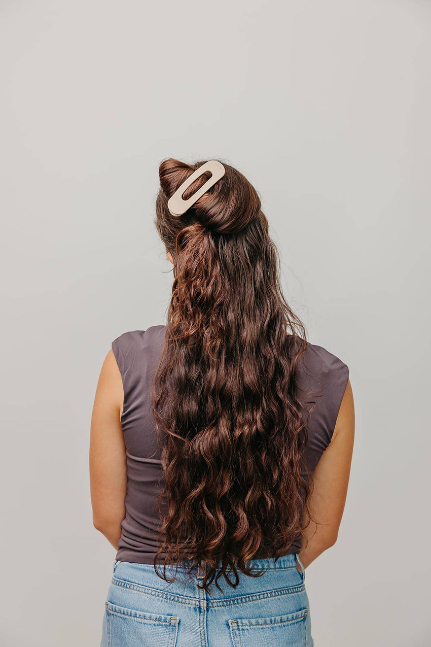 KAXI Lay Down Claw Clip — Flat Everyday Hair Clip in fun colors!