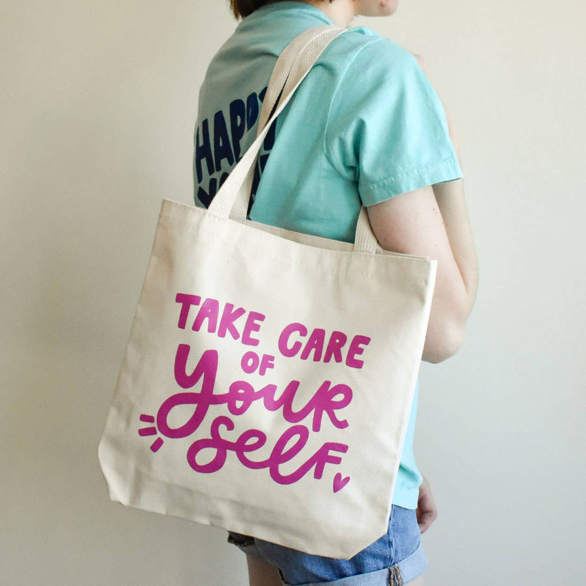 Take Care Of Yourself Canvas Tote Bag