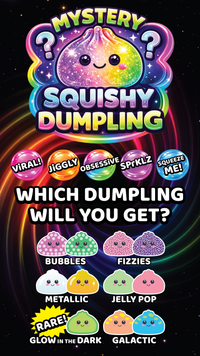 Fun Doh Mystery Dumpling Squishies | 12-Piece Retail Display