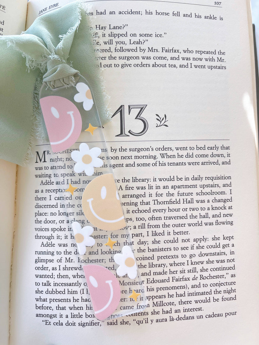 Fun, Pretty Acrylic Bookmarks - Great book lover gift!