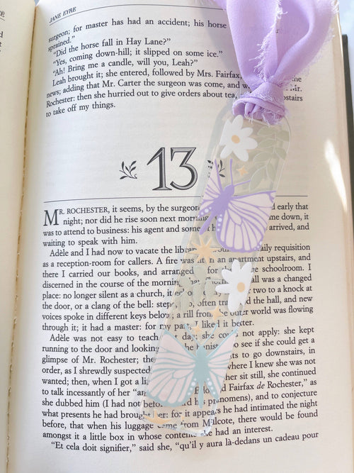 Fun, Pretty Acrylic Bookmarks - Great book lover gift!