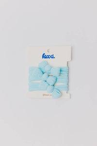 KAXI Bow Hair Ties — No-Damage Nylon Hair Ties