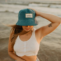 Michigan Patch Corduroy Bucket Hat