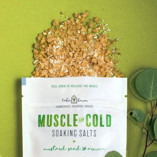 Herbal Bath Salts: Muscle & Cold - 6oz