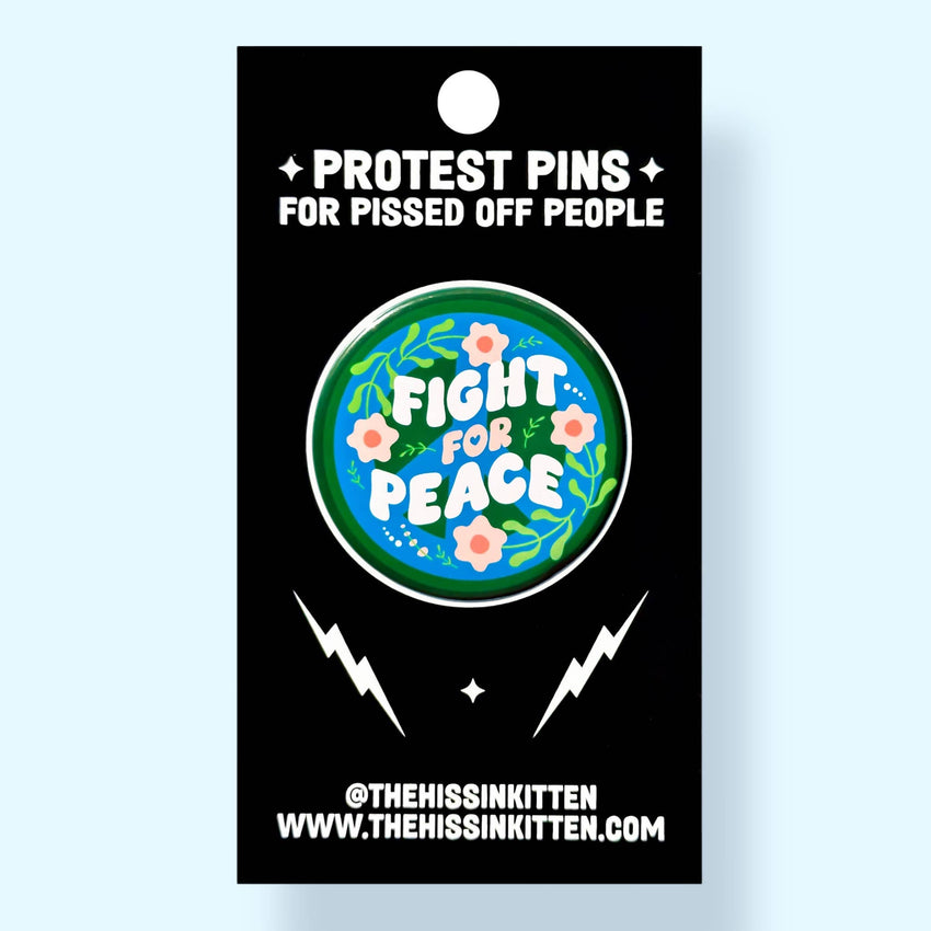 Fight For Peace 2.25" Button