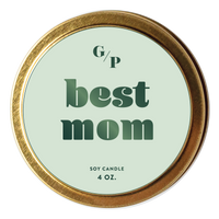 Best Mom Just Because 4 oz. Candle Tin