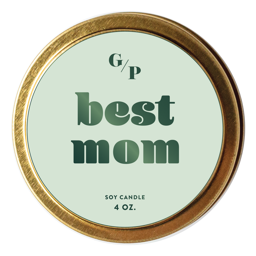 Best Mom Just Because 4 oz. Candle Tin