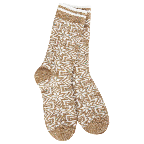World's Softest Socks | Holiday Confetti Geo Gingerbread