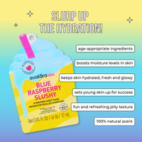 Blue Raspberry Slushy Kid's Mask
