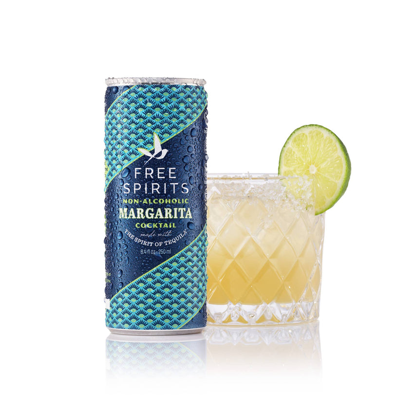 Free Spirits Margarita (4-Pack) | Non-Alcoholic Cocktail