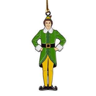 Elf Enamel Ornament